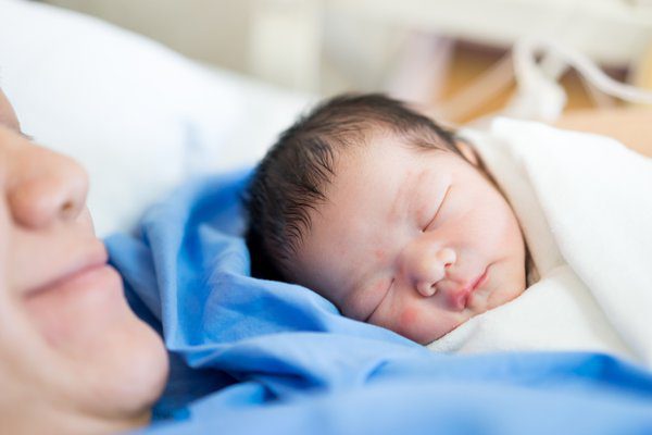 newborn baby sleeping