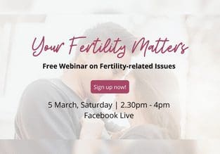 Fertility Awareness Banner, SMG Women's Health